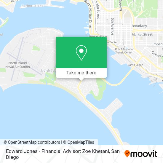 Edward Jones - Financial Advisor: Zoe Khetani map