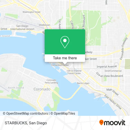 STARBUCKS map