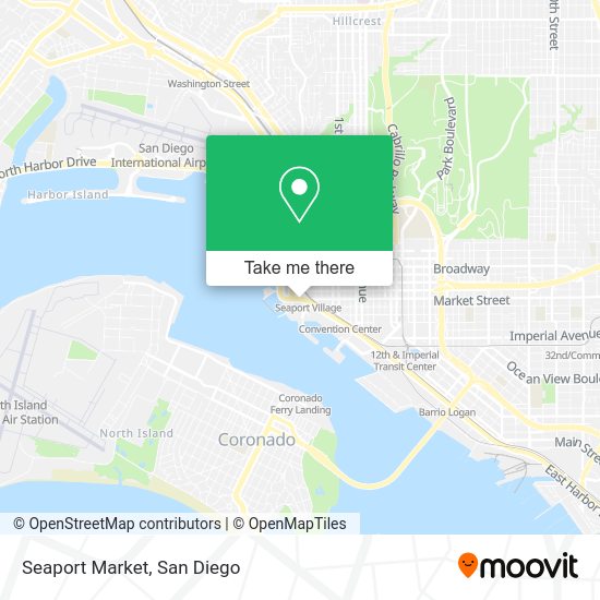 Mapa de Seaport Market