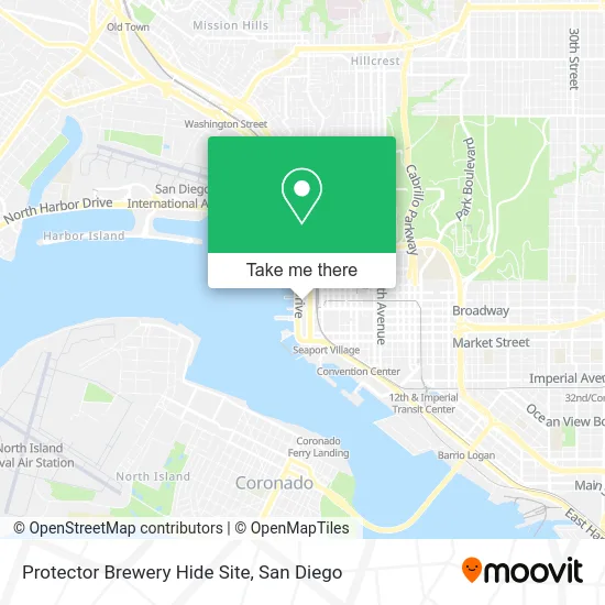 Mapa de Protector Brewery Hide Site
