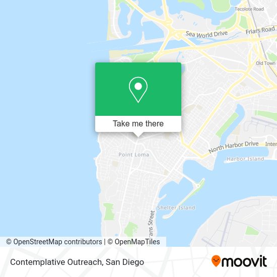 Contemplative Outreach map