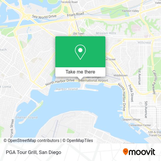 Mapa de PGA Tour Grill