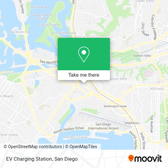 EV Charging Station map