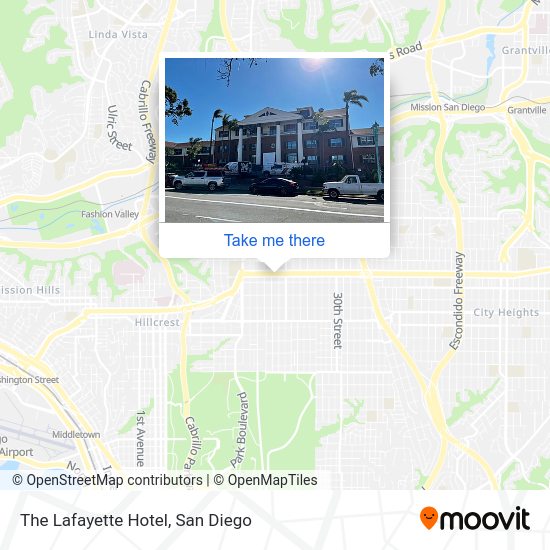 Mapa de The Lafayette Hotel