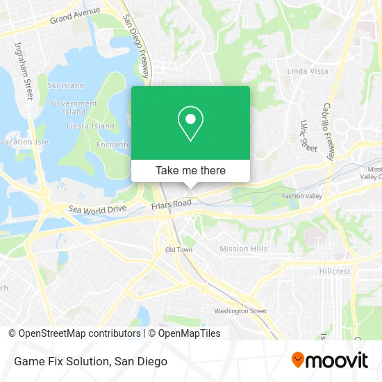 Mapa de Game Fix Solution