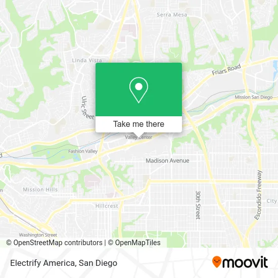 Electrify America map