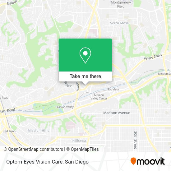 Optom-Eyes Vision Care map