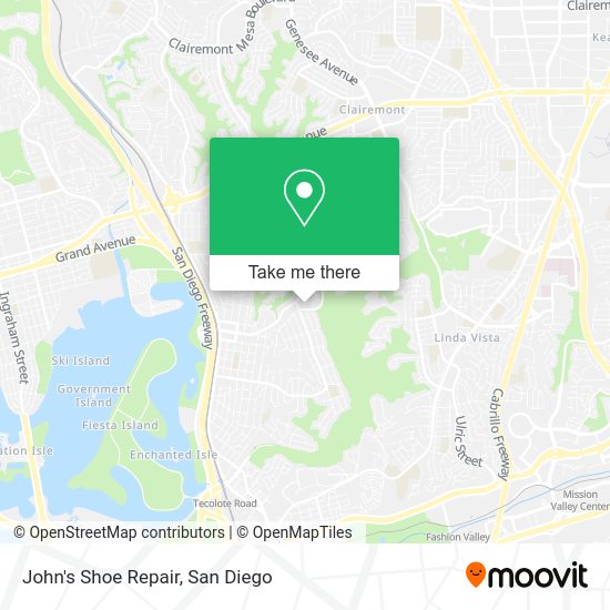 Mapa de John's Shoe Repair