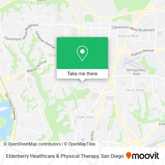 Mapa de Elderberry Healthcare & Physical Therapy