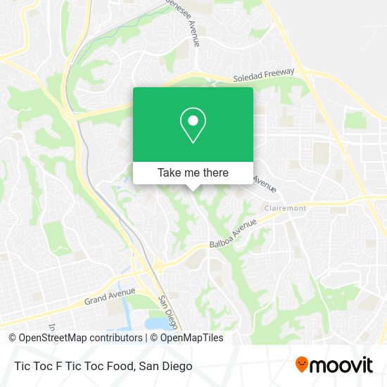 Mapa de Tic Toc F Tic Toc Food