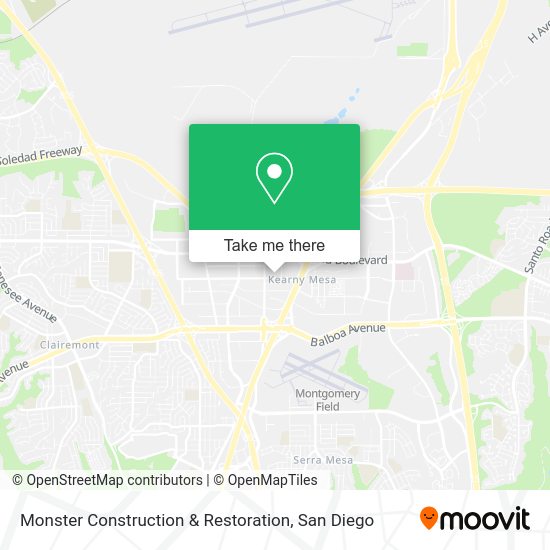 Monster Construction & Restoration map