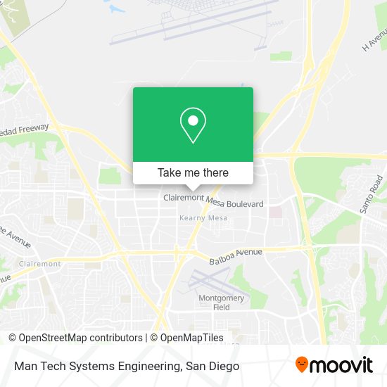 Mapa de Man Tech Systems Engineering
