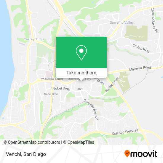 Mapa de Venchi