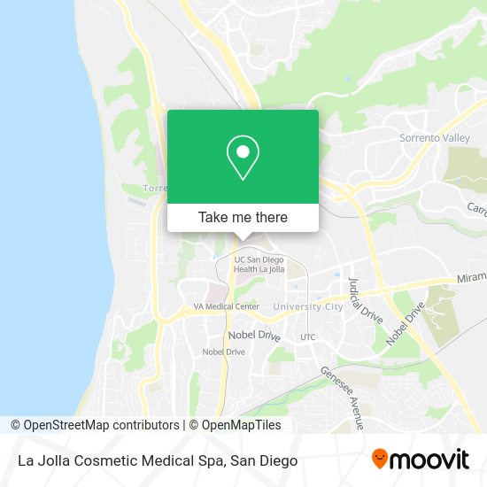 Mapa de La Jolla Cosmetic Medical Spa