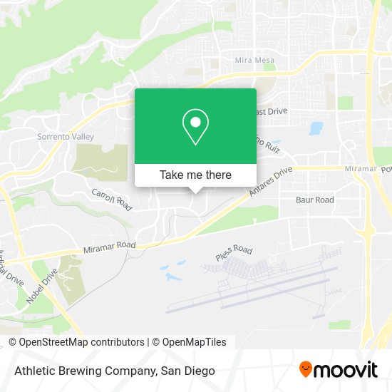 Athletic Brewing Company map