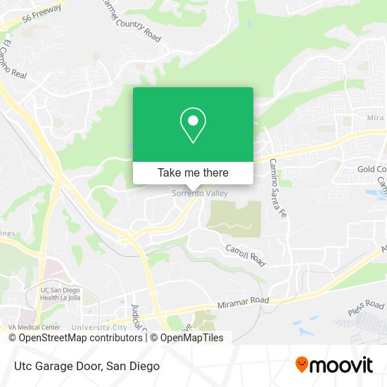 Mapa de Utc Garage Door