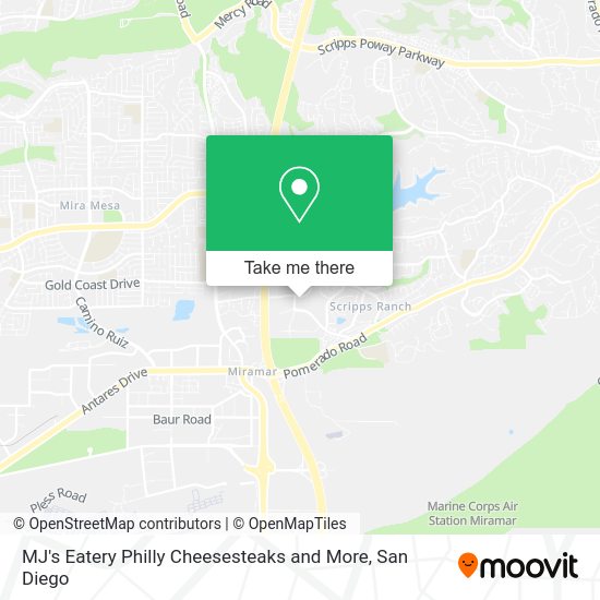 MJ's Eatery Philly Cheesesteaks and More map