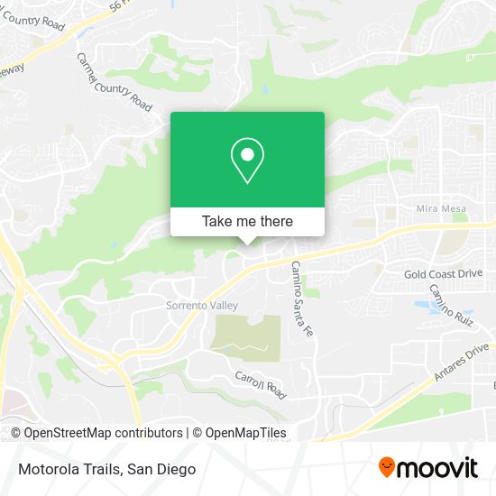 Mapa de Motorola Trails