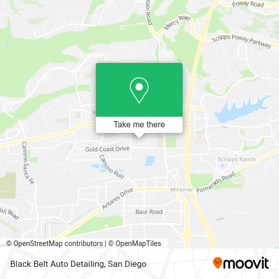 Black Belt Auto Detailing map