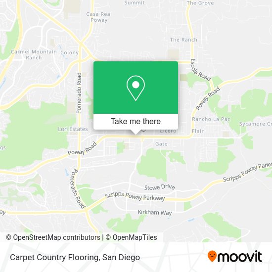 Carpet Country Flooring map