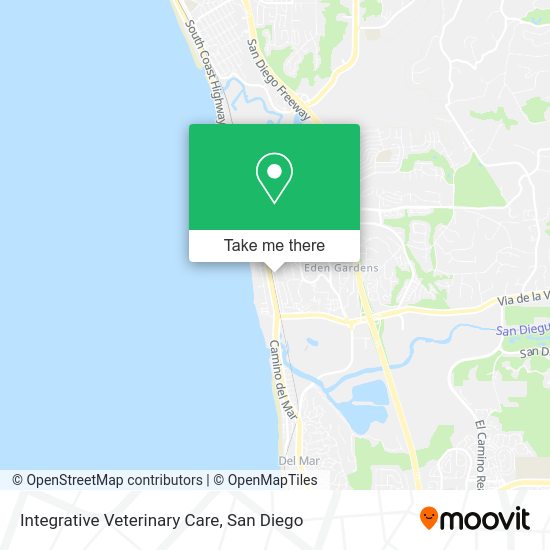 Integrative Veterinary Care map