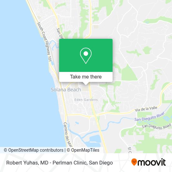 Mapa de Robert Yuhas, MD - Perlman Clinic