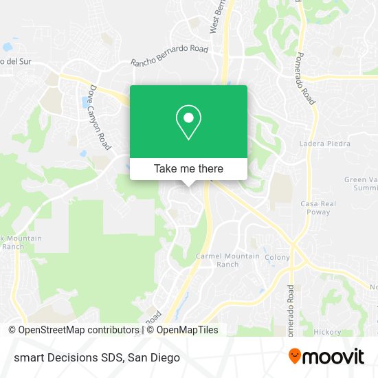 smart Decisions SDS map