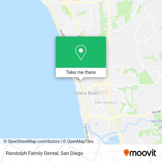 Mapa de Randolph Family Dental
