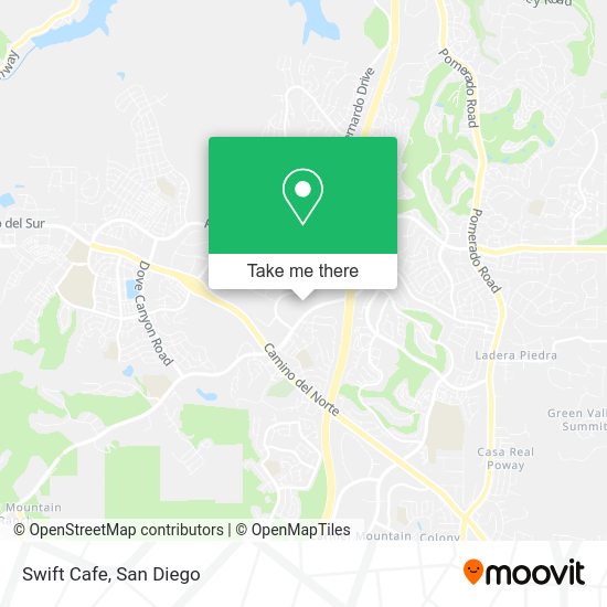 Mapa de Swift Cafe