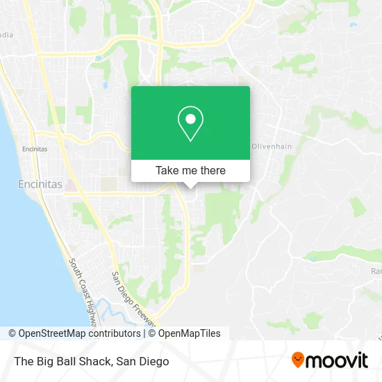 The Big Ball Shack map