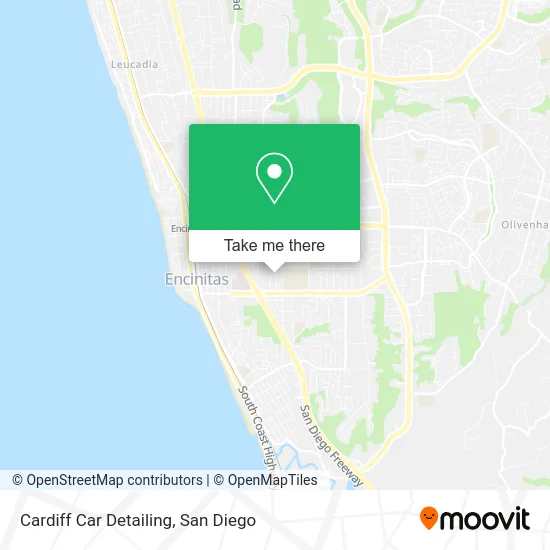 Mapa de Cardiff Car Detailing