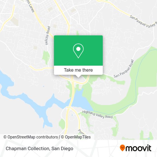 Chapman Collection map