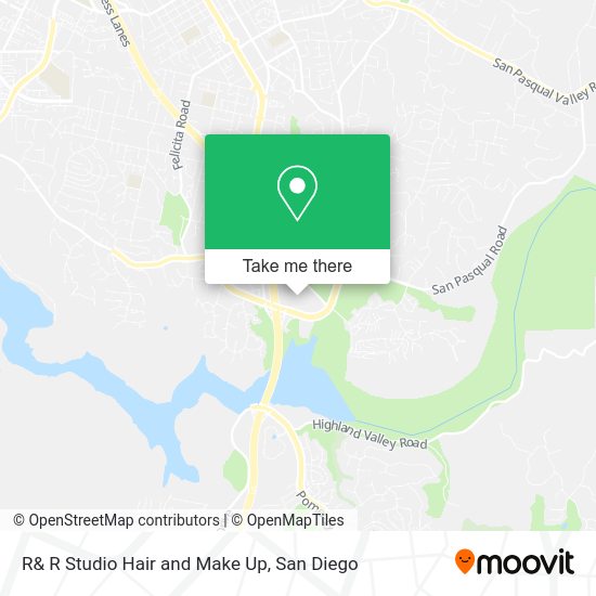 R& R Studio Hair and Make Up map