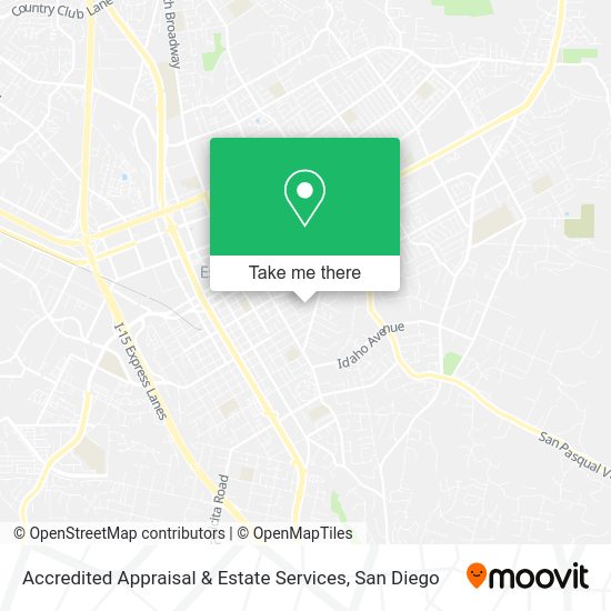 Mapa de Accredited Appraisal & Estate Services