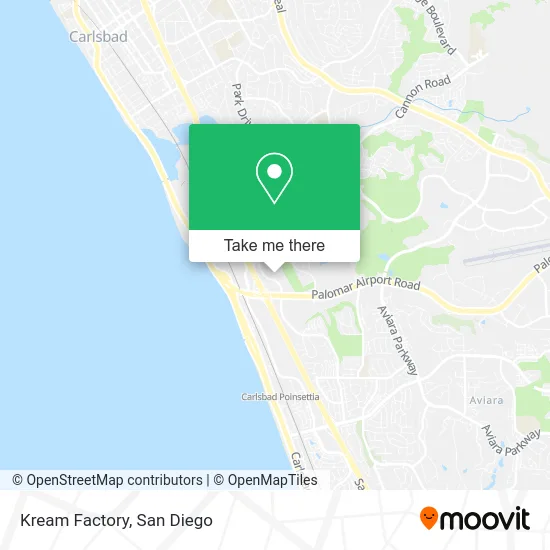 Kream Factory map