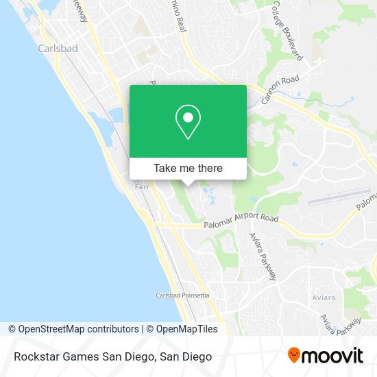 Rockstar Games San Diego map