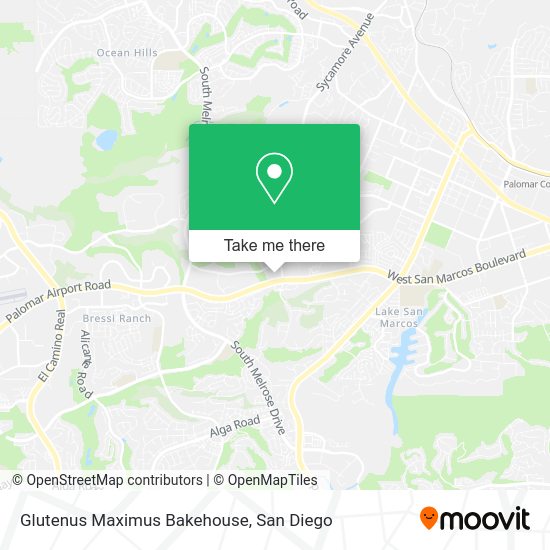 Mapa de Glutenus Maximus Bakehouse