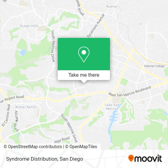 Mapa de Syndrome Distribution