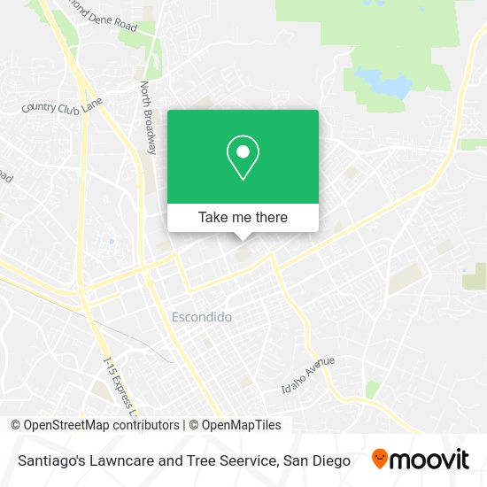 Mapa de Santiago's Lawncare and Tree Seervice
