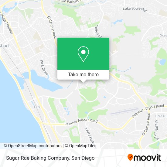 Sugar Rae Baking Company map