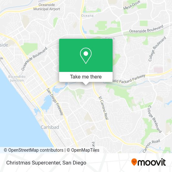 Christmas Supercenter map