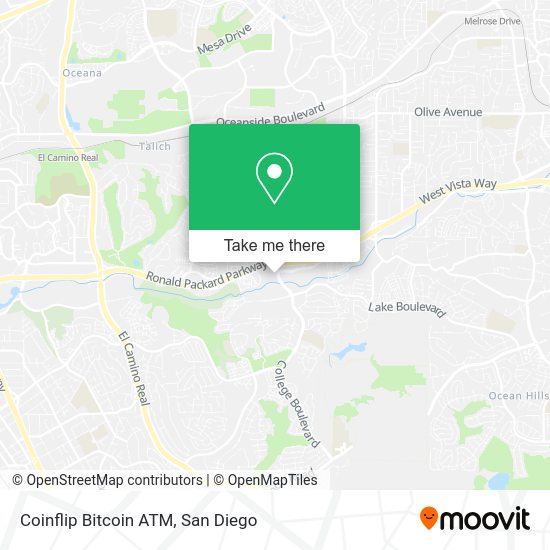 Coinflip Bitcoin ATM map