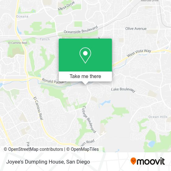 Joyee's Dumpling House map