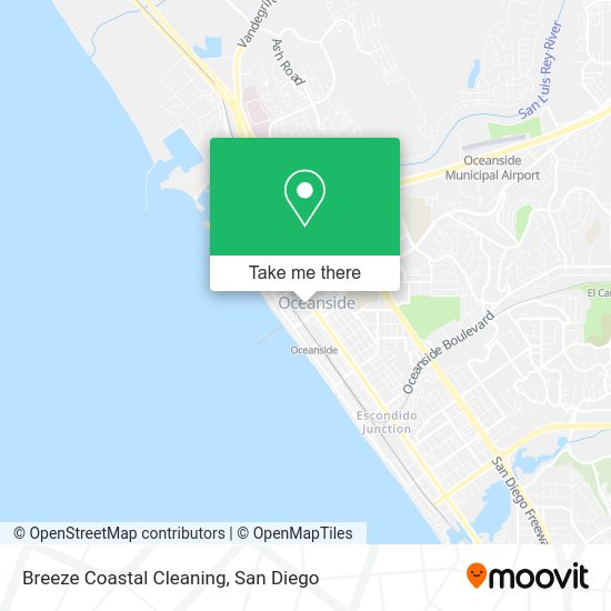 Mapa de Breeze Coastal Cleaning