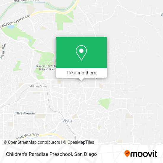 Children's Paradise Preschool map