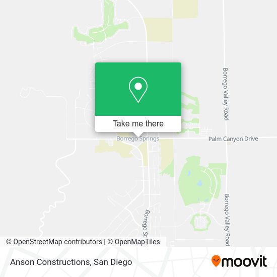 Anson Constructions map