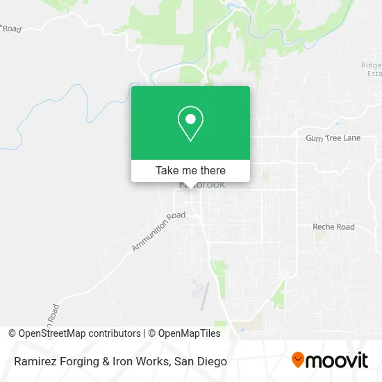 Ramirez Forging & Iron Works map