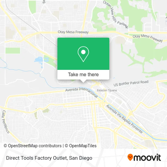 Direct Tools Factory Outlet map