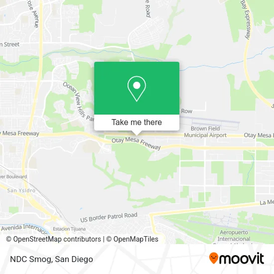 Mapa de NDC Smog
