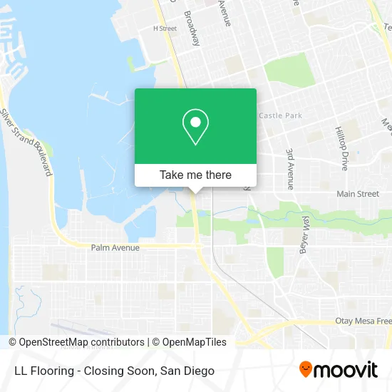 Mapa de LL Flooring - Closing Soon